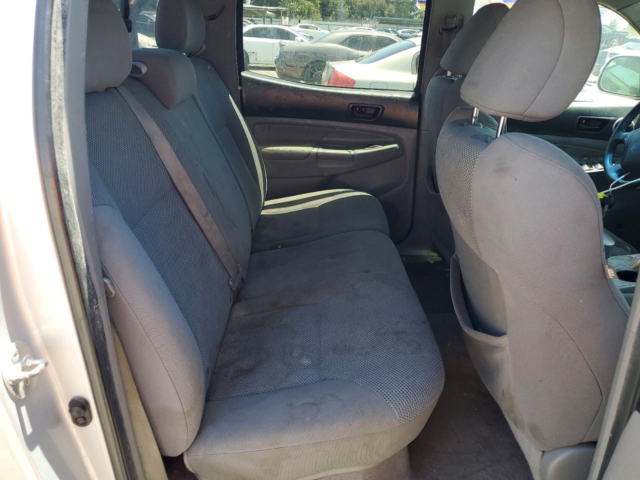 2011 Toyota Tacoma Double Cab Prerunner Silver vin: 3TMKU4HN0BM029969