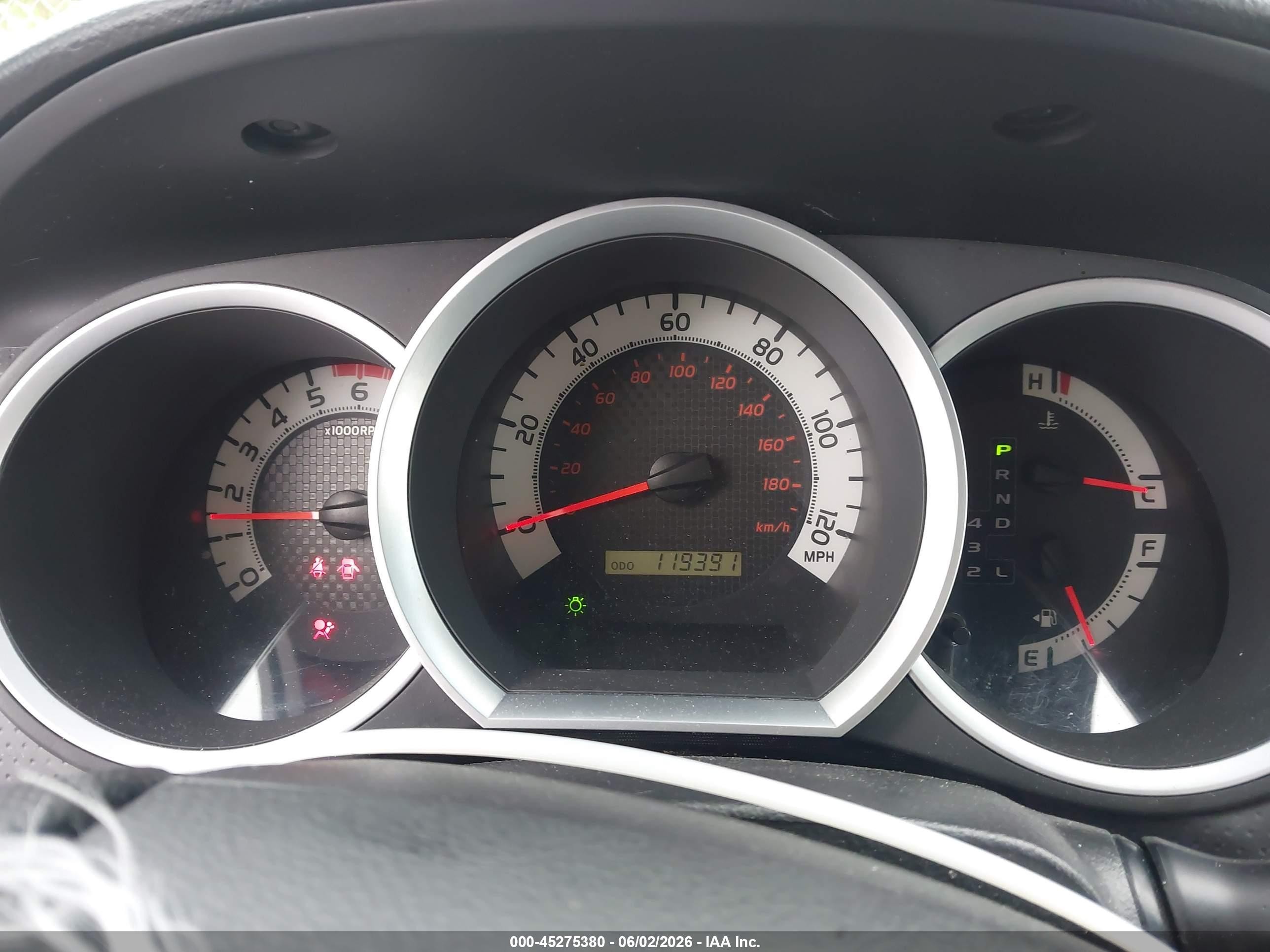 2012 Toyota Tacoma Prerunner V6 Gray vin: 3TMKU4HN0CM031769