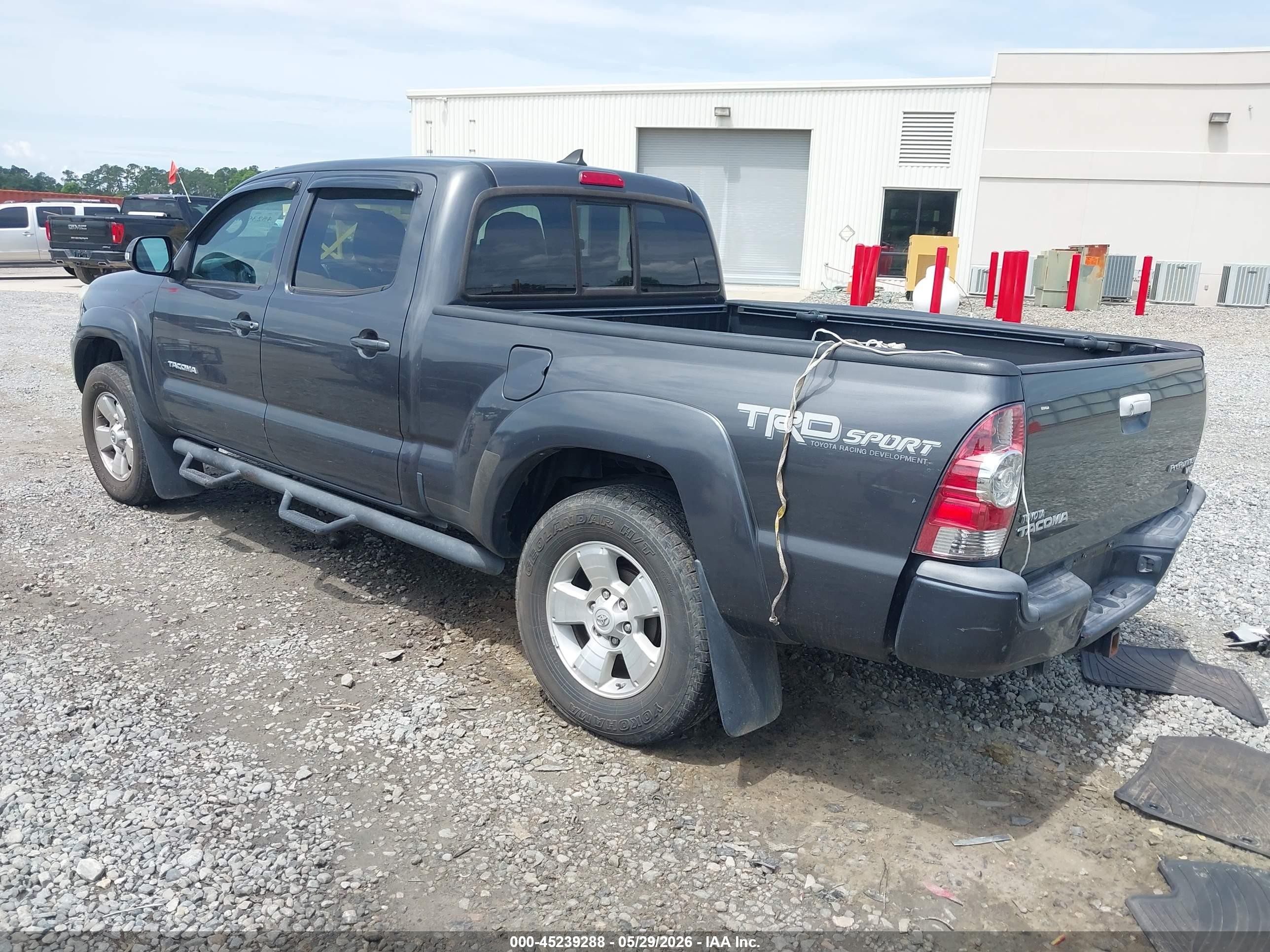 2015 Toyota Tacoma Prerunner V6 Gray vin: 3TMKU4HN0FM043649
