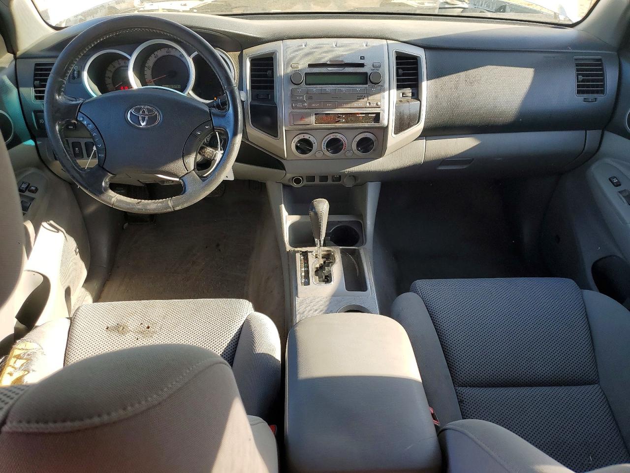 2011 Toyota Tacoma Double Cab Prerunner Long Bed White vin: 3TMKU4HN1BM028829