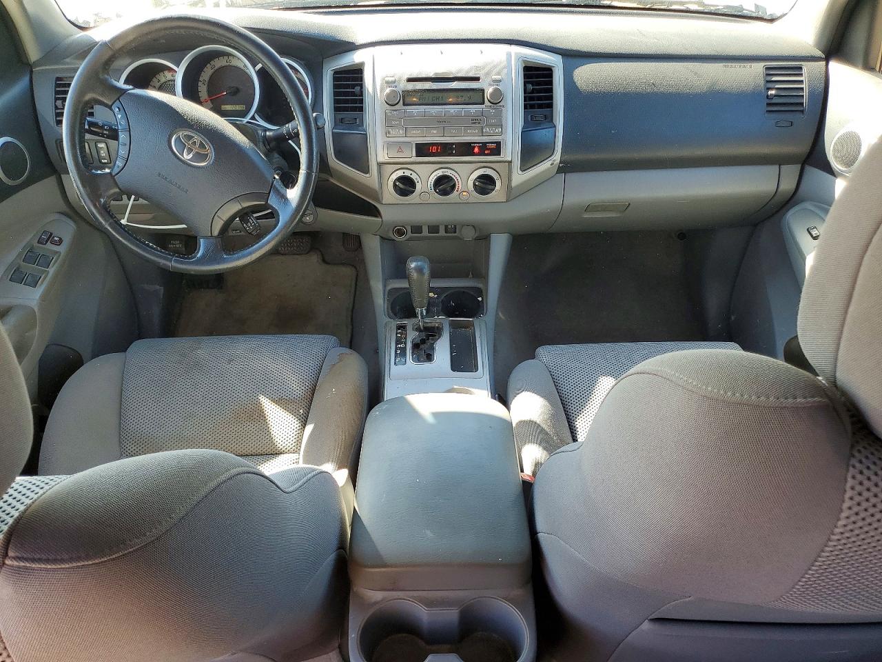 2011 Toyota Tacoma Double Cab Prerunner Long Bed White vin: 3TMKU4HN1BM030855