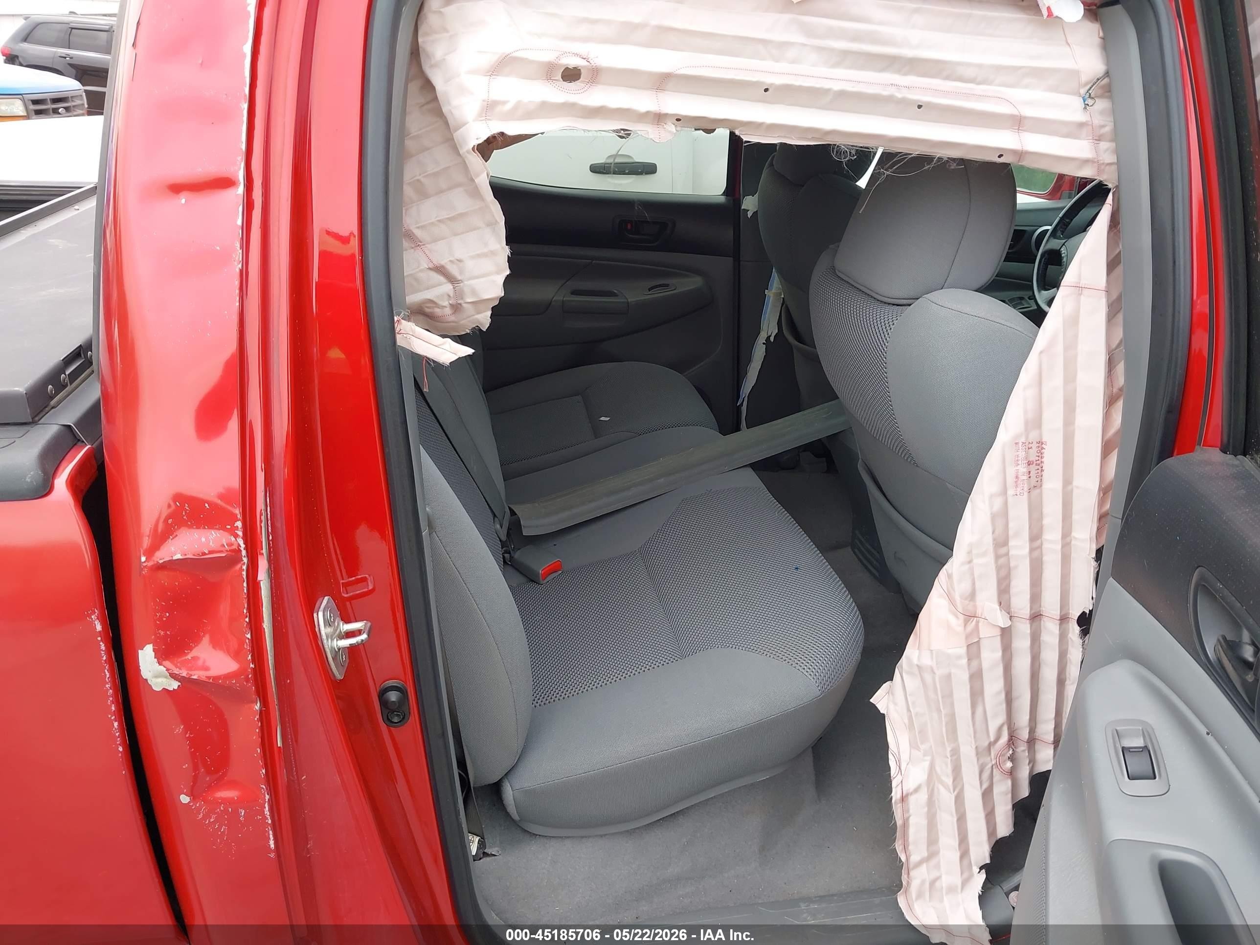 2011 Toyota Tacoma Prerunner V6 Красный vin: 3TMKU4HN2BM030699