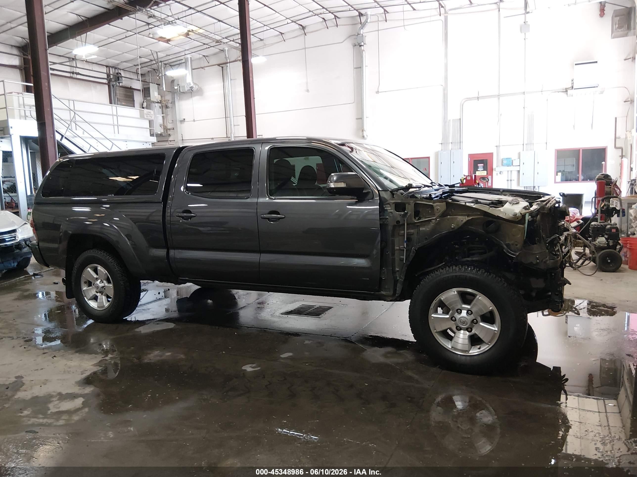 2015 Toyota Tacoma Prerunner V6 Gray vin: 3TMKU4HN2FM043992