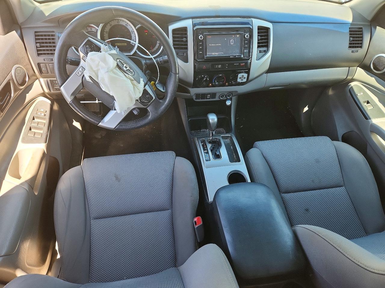 2014 Toyota Tacoma Double Cab Prerunner Long Bed Серебряный vin: 3TMKU4HN3EM041134