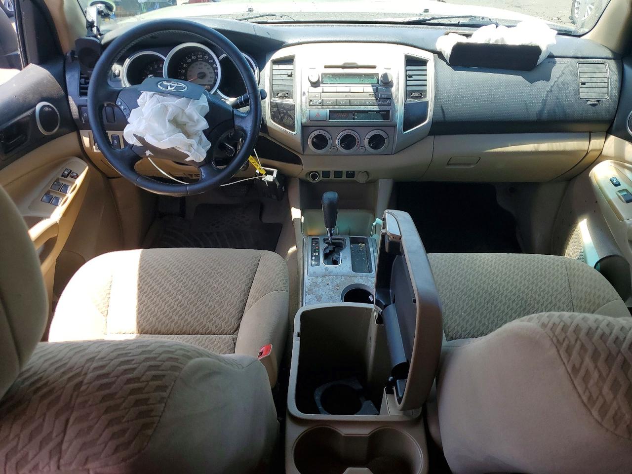 2011 Toyota Tacoma Double Cab Prerunner Long Bed Черный vin: 3TMKU4HN4BM028775