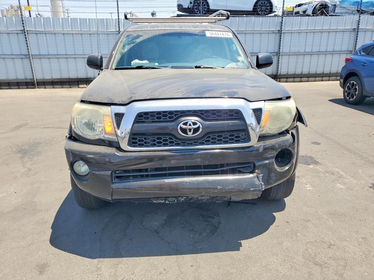 2011 Toyota Tacoma Double Cab Prerunner Long Bed Черный vin: 3TMKU4HN4BM028775