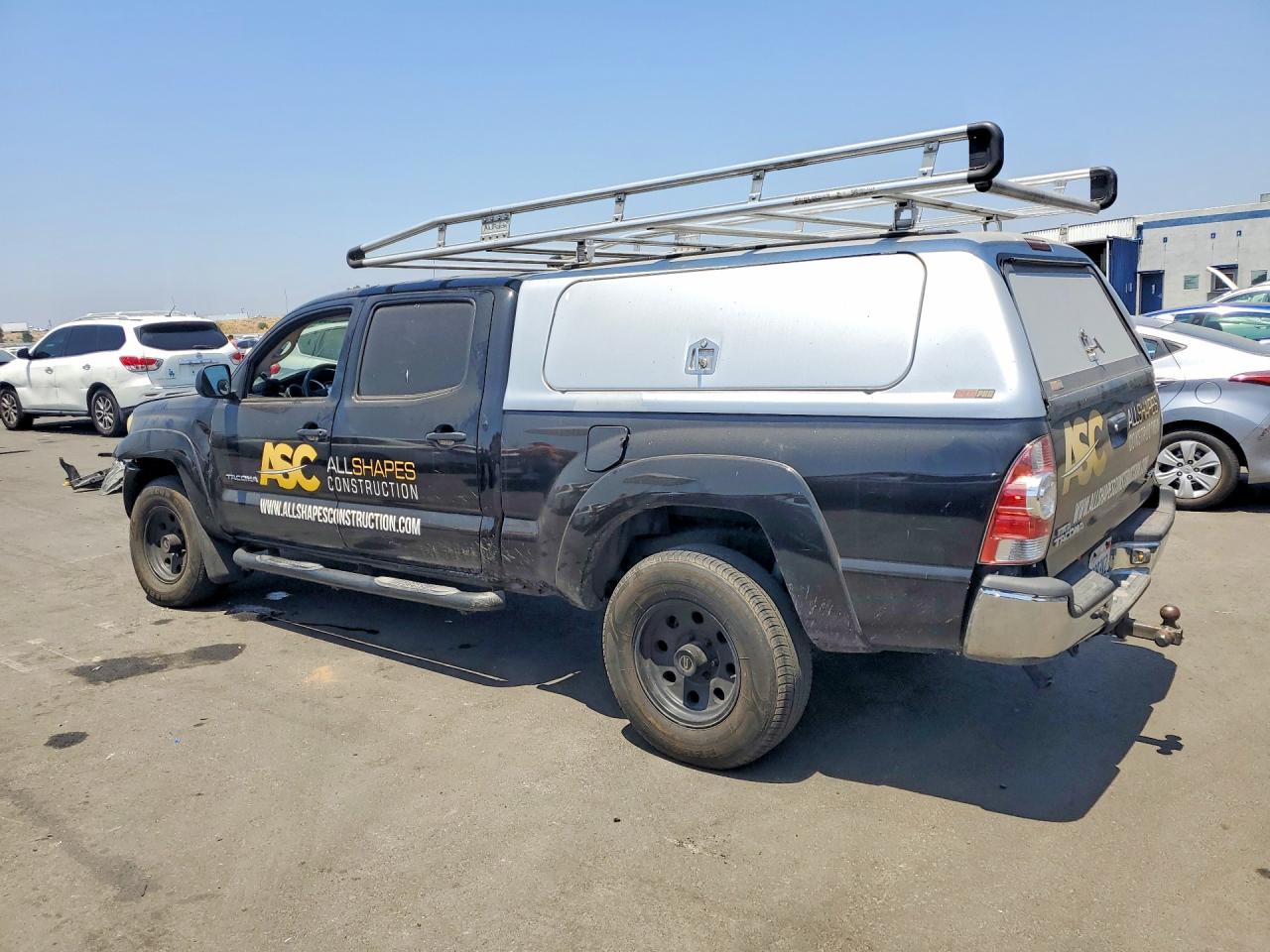2011 Toyota Tacoma Double Cab Prerunner Long Bed Черный vin: 3TMKU4HN4BM028775