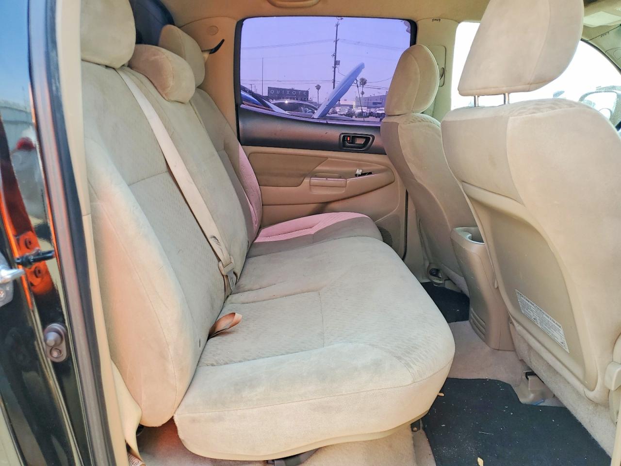 2011 Toyota Tacoma Double Cab Prerunner Long Bed Черный vin: 3TMKU4HN4BM028775
