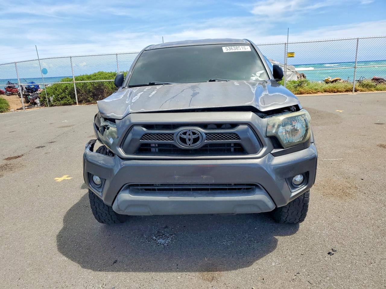 2013 Toyota Tacoma Double Cab Prerunner Long Bed Серый vin: 3TMKU4HN4DM036880