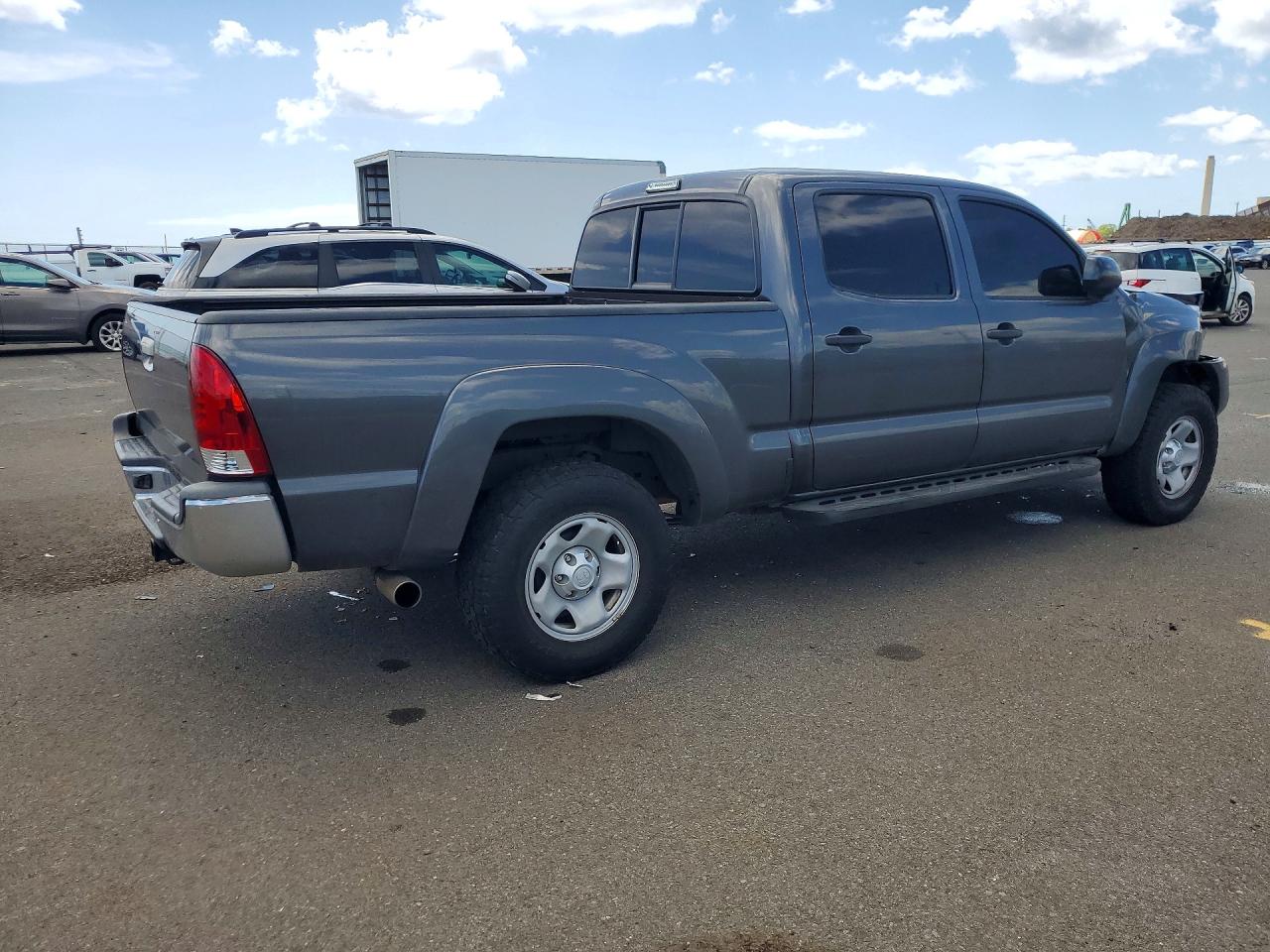 2013 Toyota Tacoma Double Cab Prerunner Long Bed Серый vin: 3TMKU4HN4DM036880