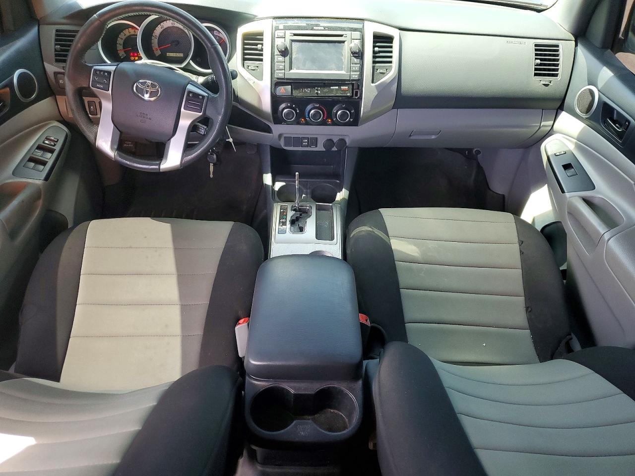 2013 Toyota Tacoma Double Cab Prerunner Long Bed Серый vin: 3TMKU4HN4DM036880