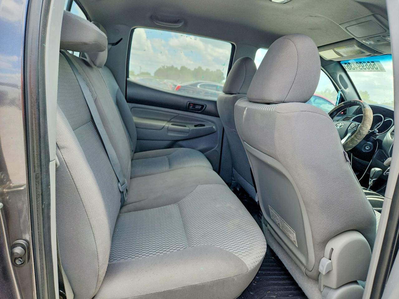 2014 Toyota Tacoma Double Cab Prerunner Long Bed Серый vin: 3TMKU4HN4EM041806