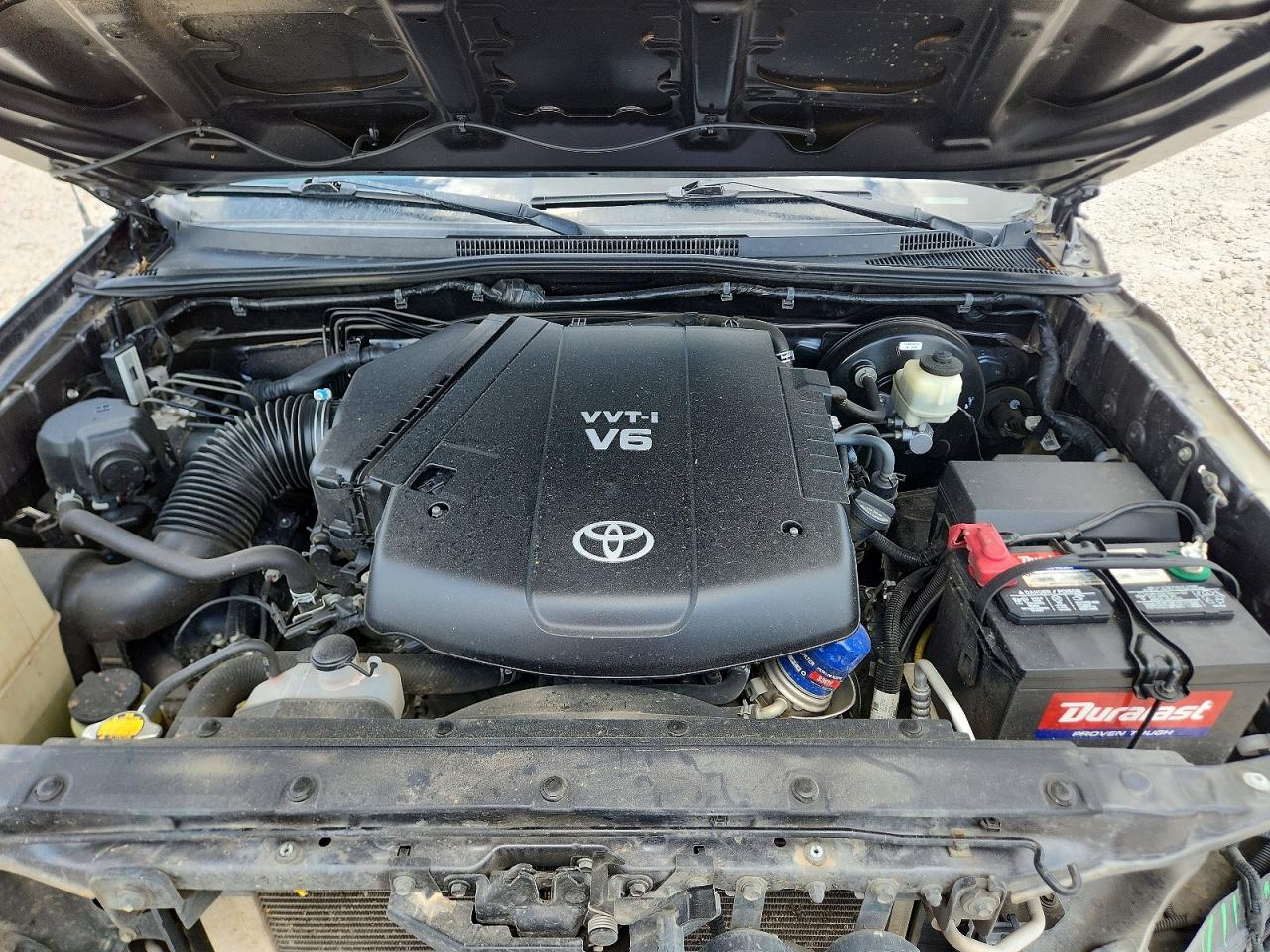 2014 Toyota Tacoma Double Cab Prerunner Long Bed Серый vin: 3TMKU4HN4EM041806