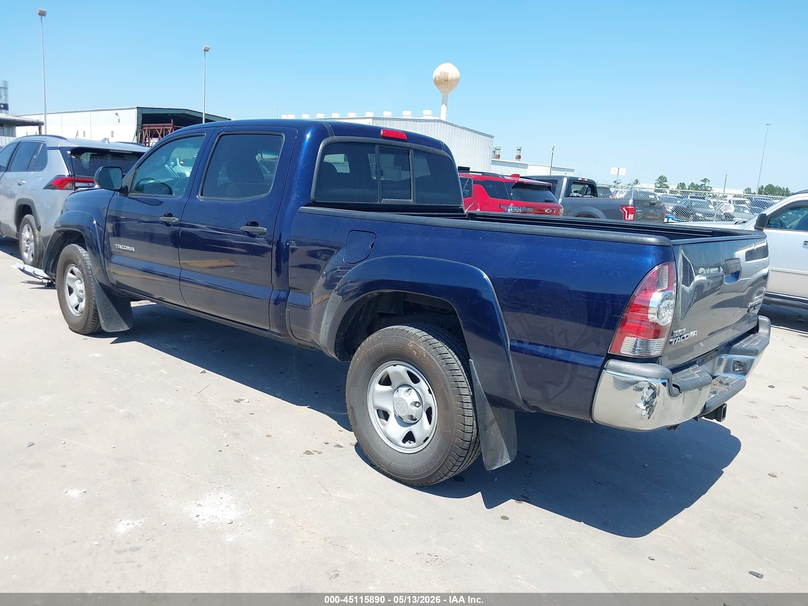 2013 Toyota Tacoma Prerunner V6 Black vin: 3TMKU4HN5DM037956