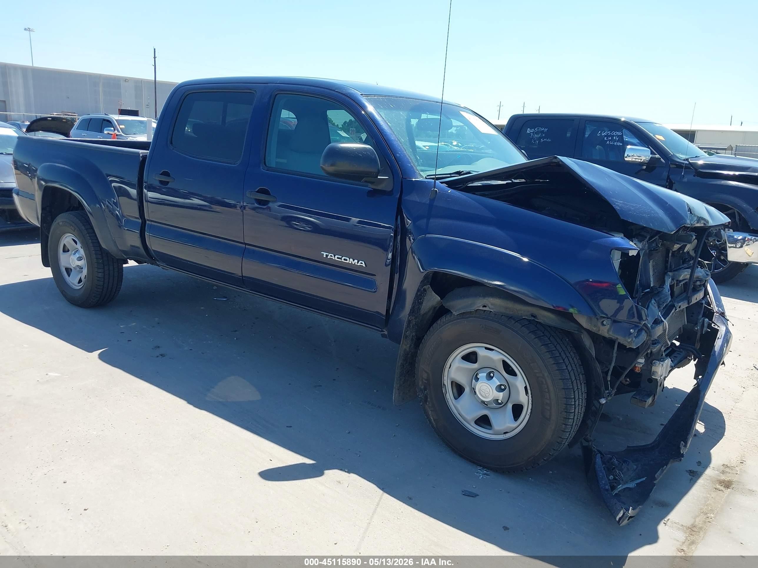 2013 Toyota Tacoma Prerunner V6 Black vin: 3TMKU4HN5DM037956