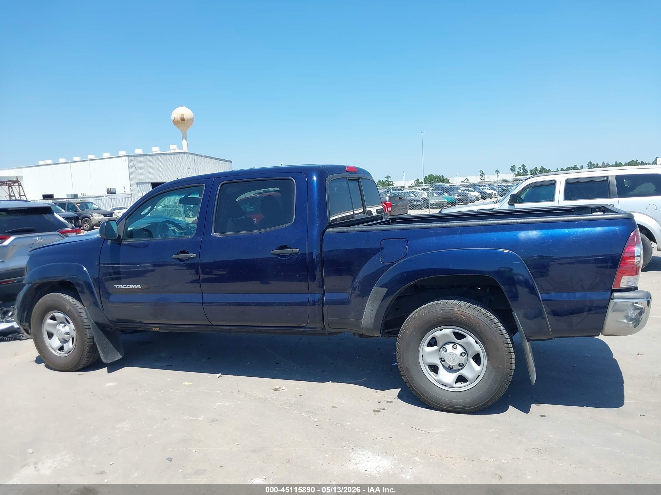 2013 Toyota Tacoma Prerunner V6 Black vin: 3TMKU4HN5DM037956