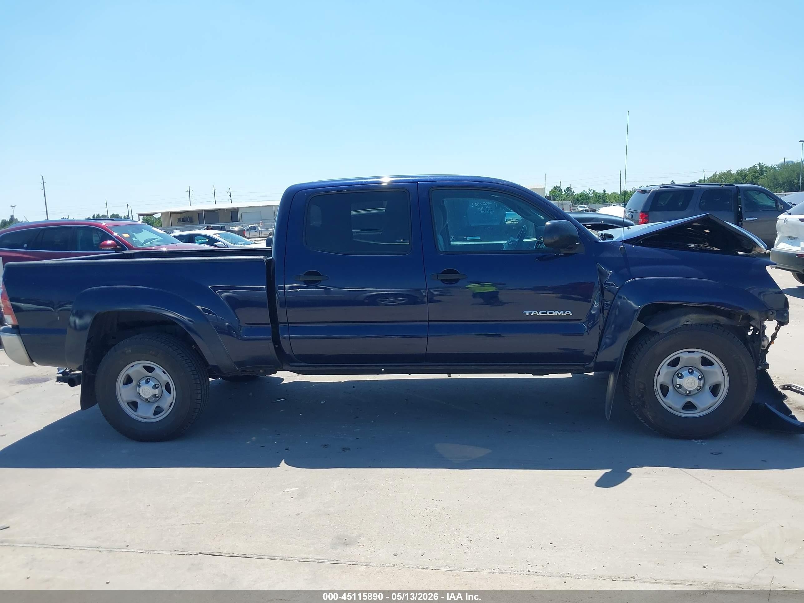2013 Toyota Tacoma Prerunner V6 Black vin: 3TMKU4HN5DM037956