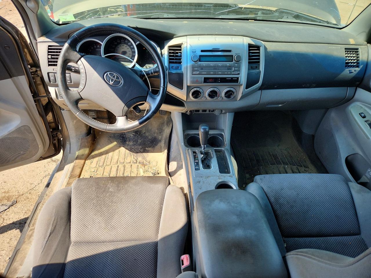 2010 Toyota Tacoma Double Cab Prerunner Long Bed Tan vin: 3TMKU4HN6AM025827