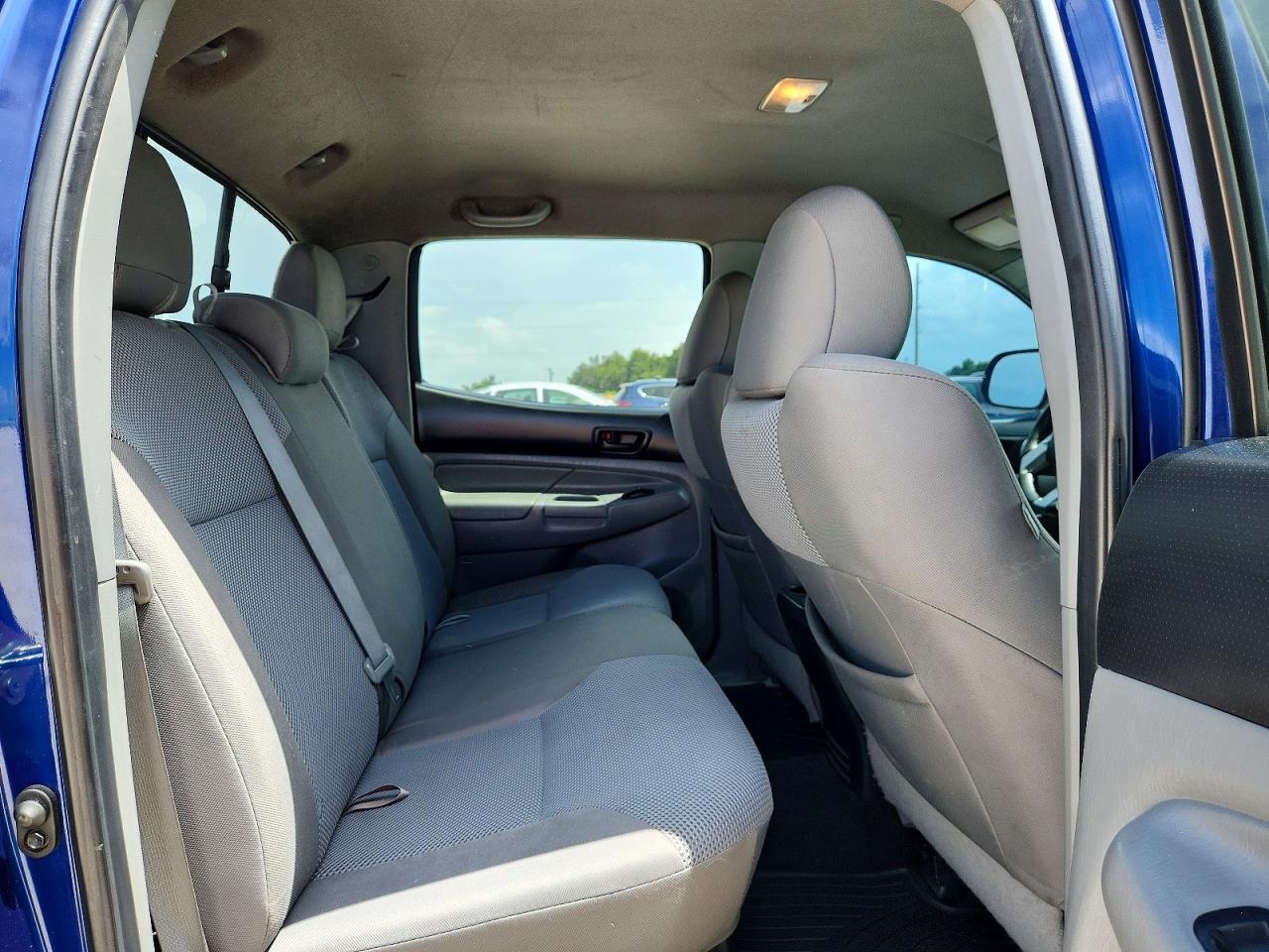 2014 Toyota Tacoma Double Cab Prerunner Long Bed Blue vin: 3TMKU4HN6EM039684