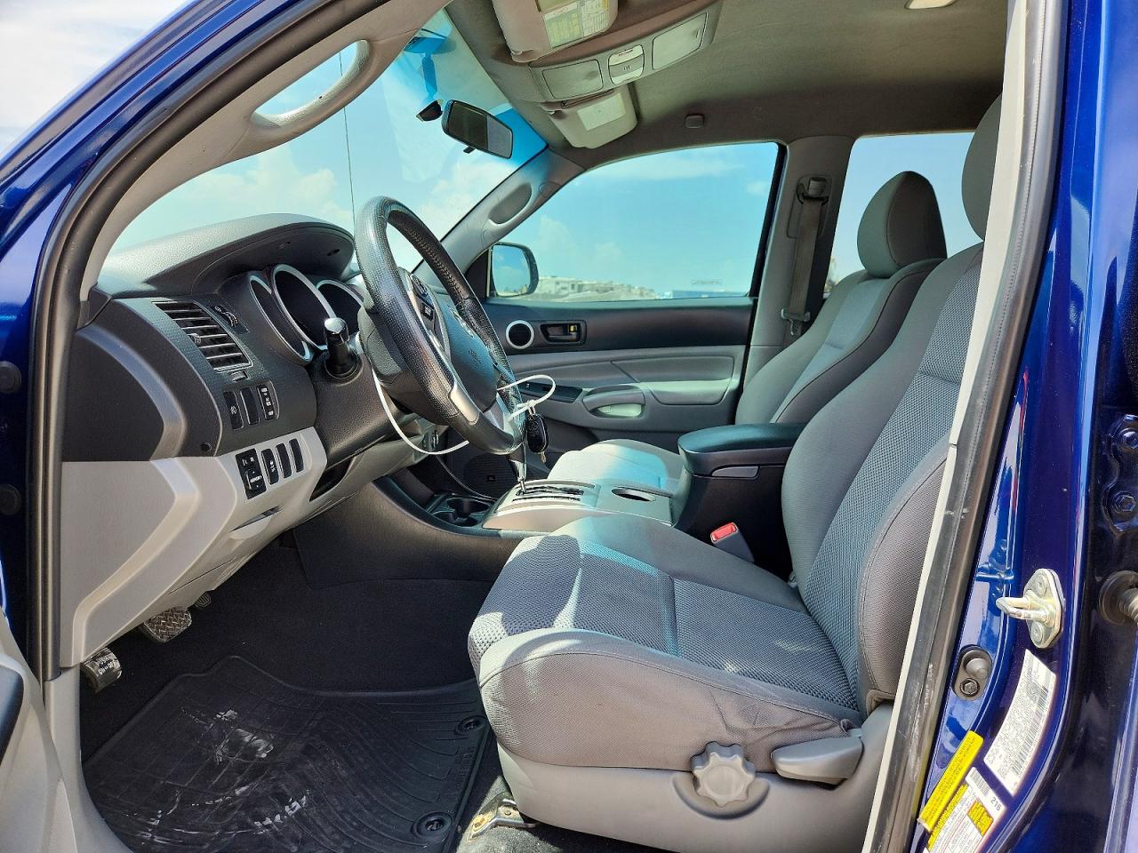 2014 Toyota Tacoma Double Cab Prerunner Long Bed Blue vin: 3TMKU4HN6EM039684