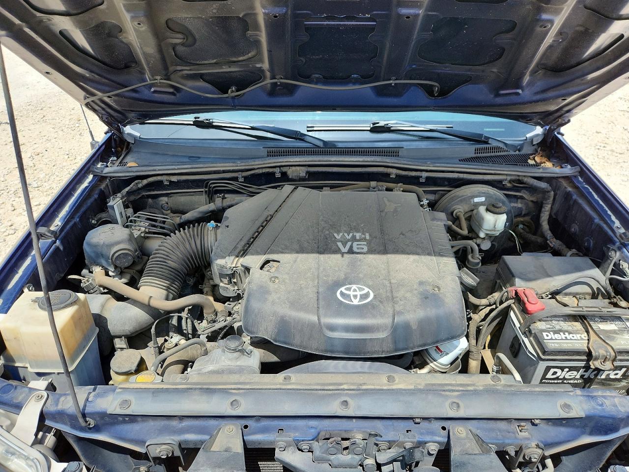 2014 Toyota Tacoma Double Cab Prerunner Long Bed Blue vin: 3TMKU4HN6EM039684