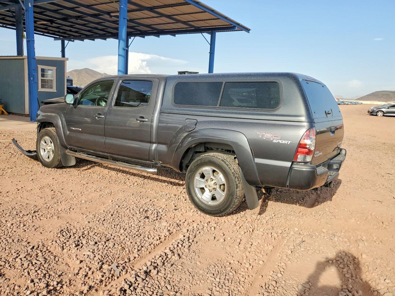 2010 Toyota Tacoma Double Cab Prerunner Long Bed Charcoal vin: 3TMKU4HN7AM023780