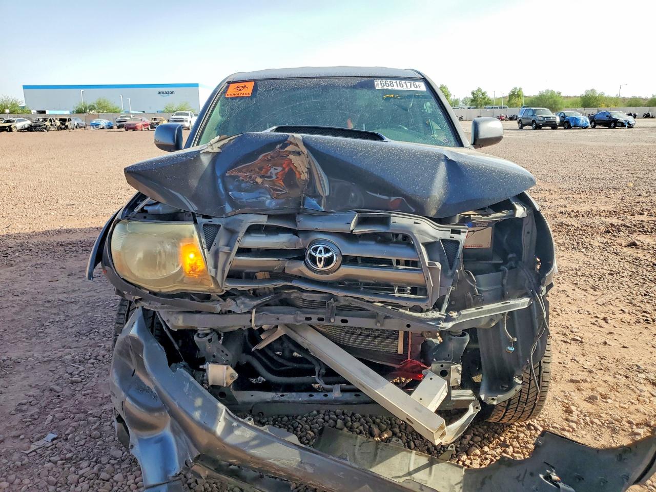 2010 Toyota Tacoma Double Cab Prerunner Long Bed Charcoal vin: 3TMKU4HN7AM023780