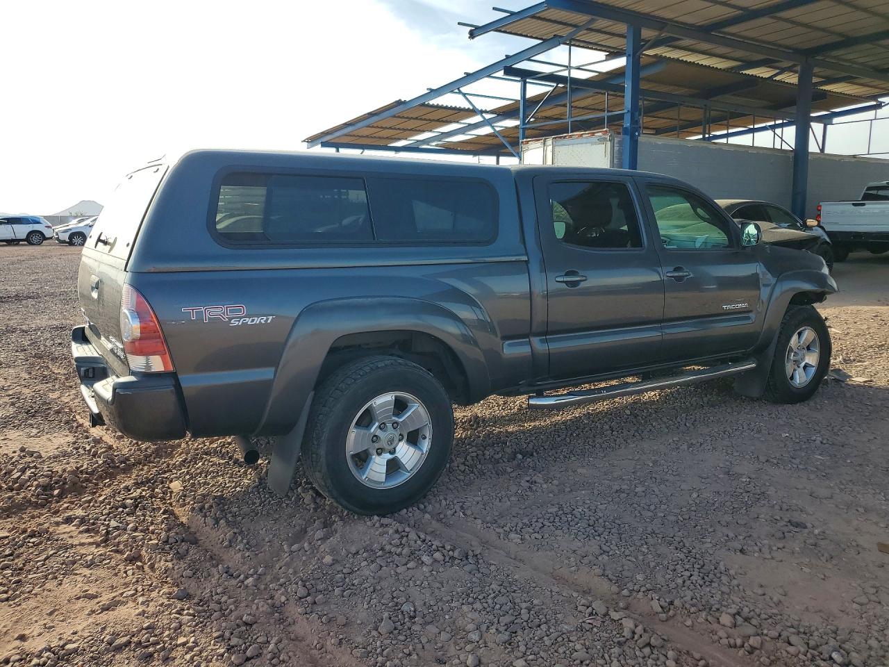 2010 Toyota Tacoma Double Cab Prerunner Long Bed Charcoal vin: 3TMKU4HN7AM023780