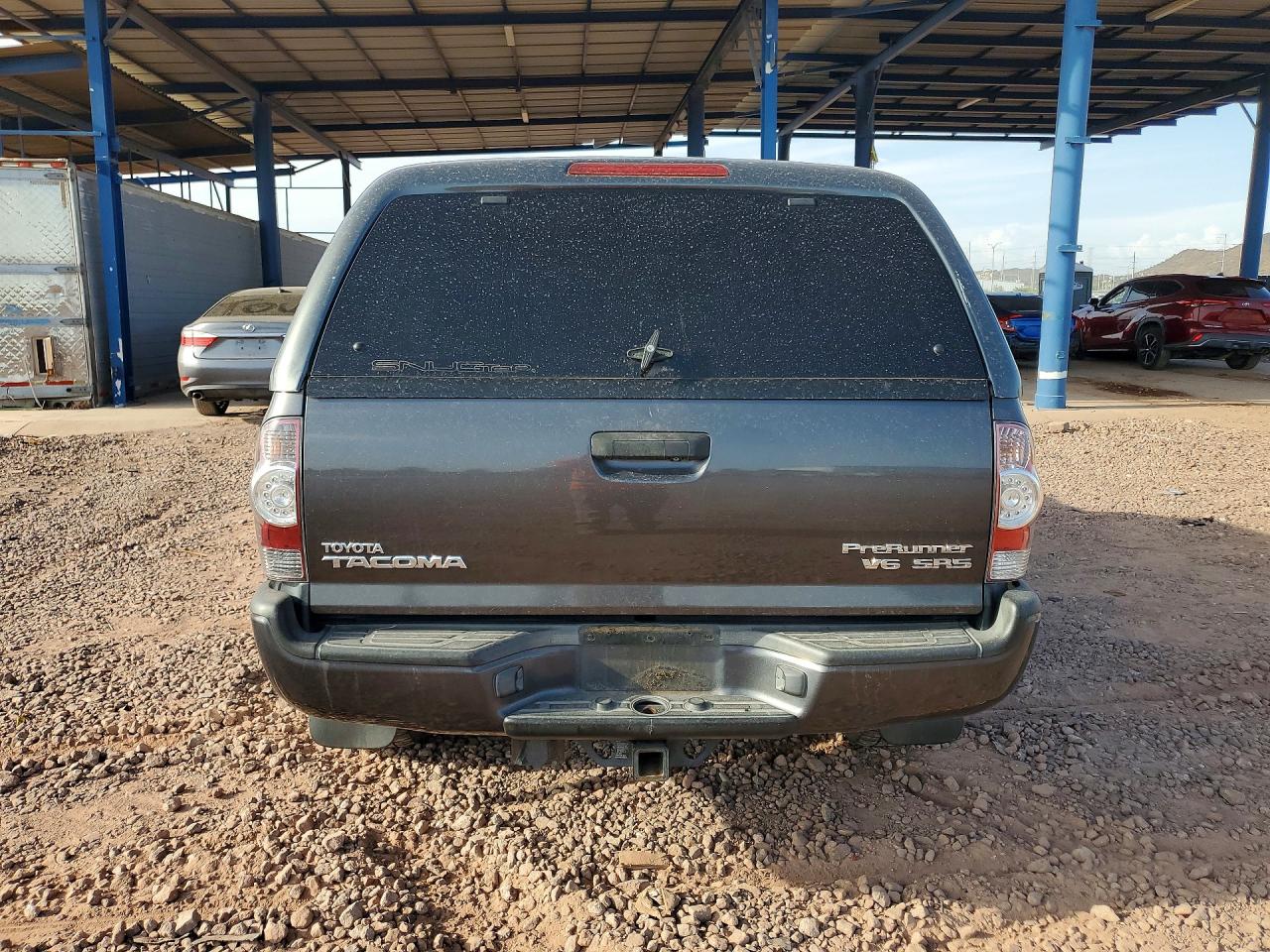 2010 Toyota Tacoma Double Cab Prerunner Long Bed Charcoal vin: 3TMKU4HN7AM023780