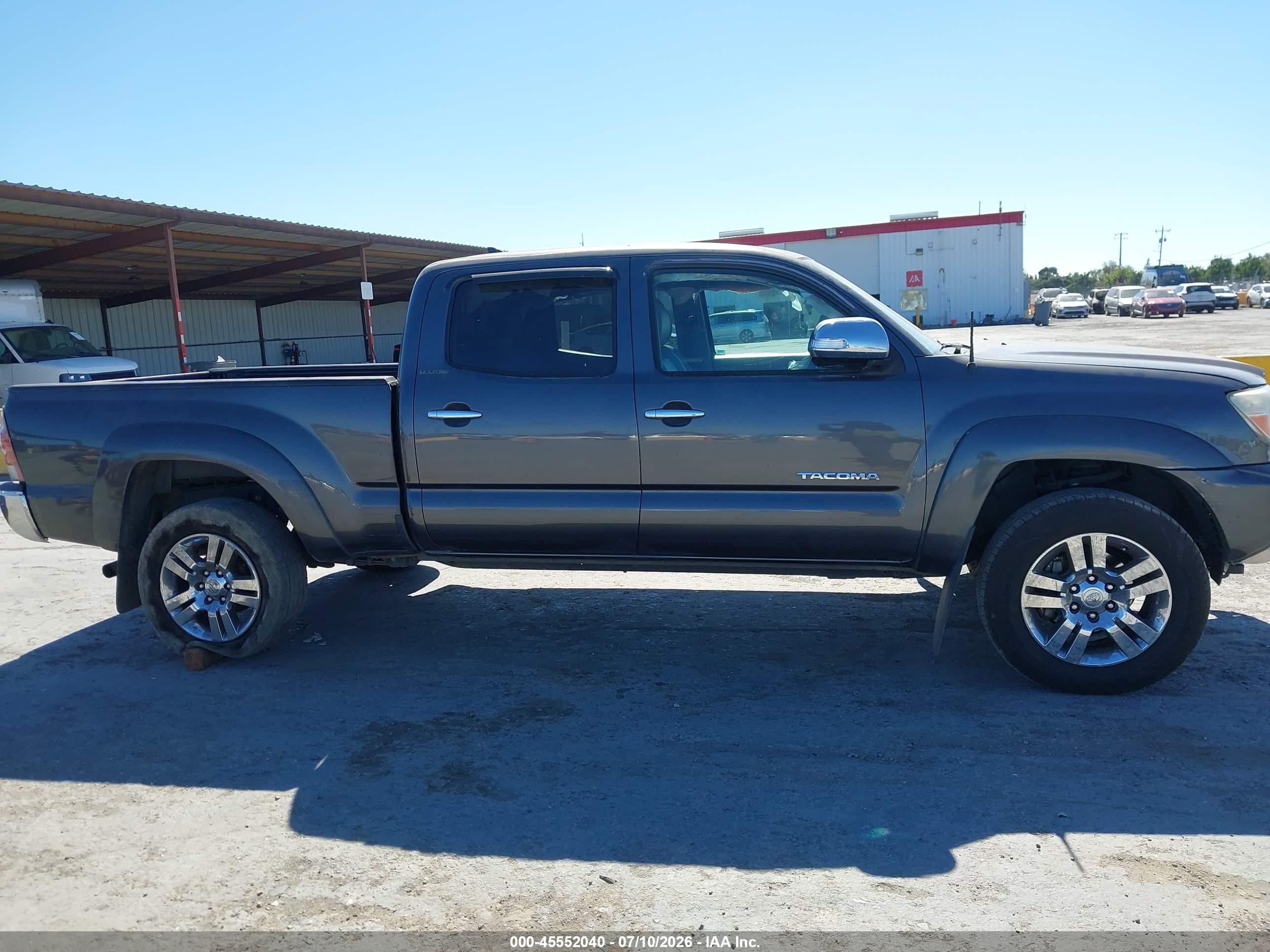 2015 Toyota Tacoma Prerunner V6 Gray vin: 3TMKU4HN7FM045205