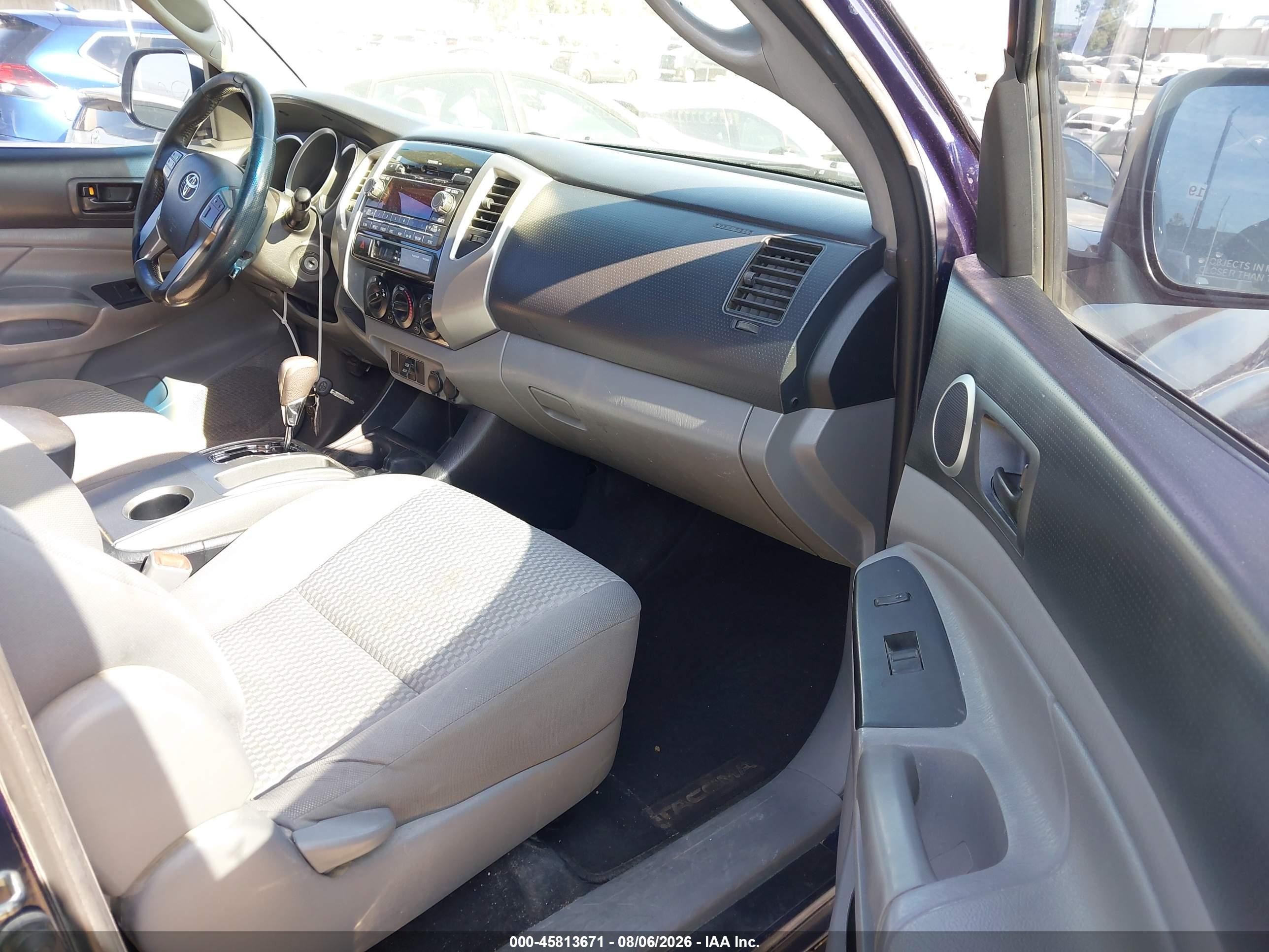 2012 Toyota Tacoma Prerunner V6 Dark Blue vin: 3TMKU4HN8CM032166