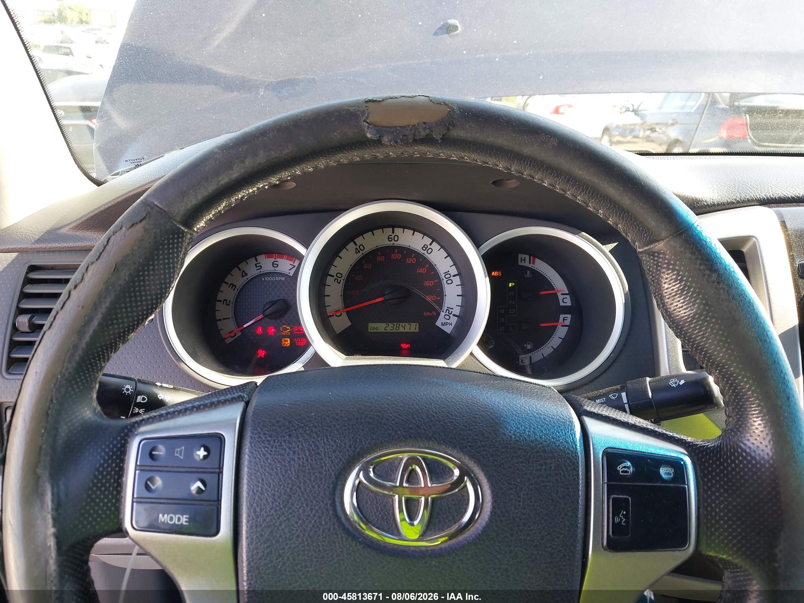 2012 Toyota Tacoma Prerunner V6 Dark Blue vin: 3TMKU4HN8CM032166