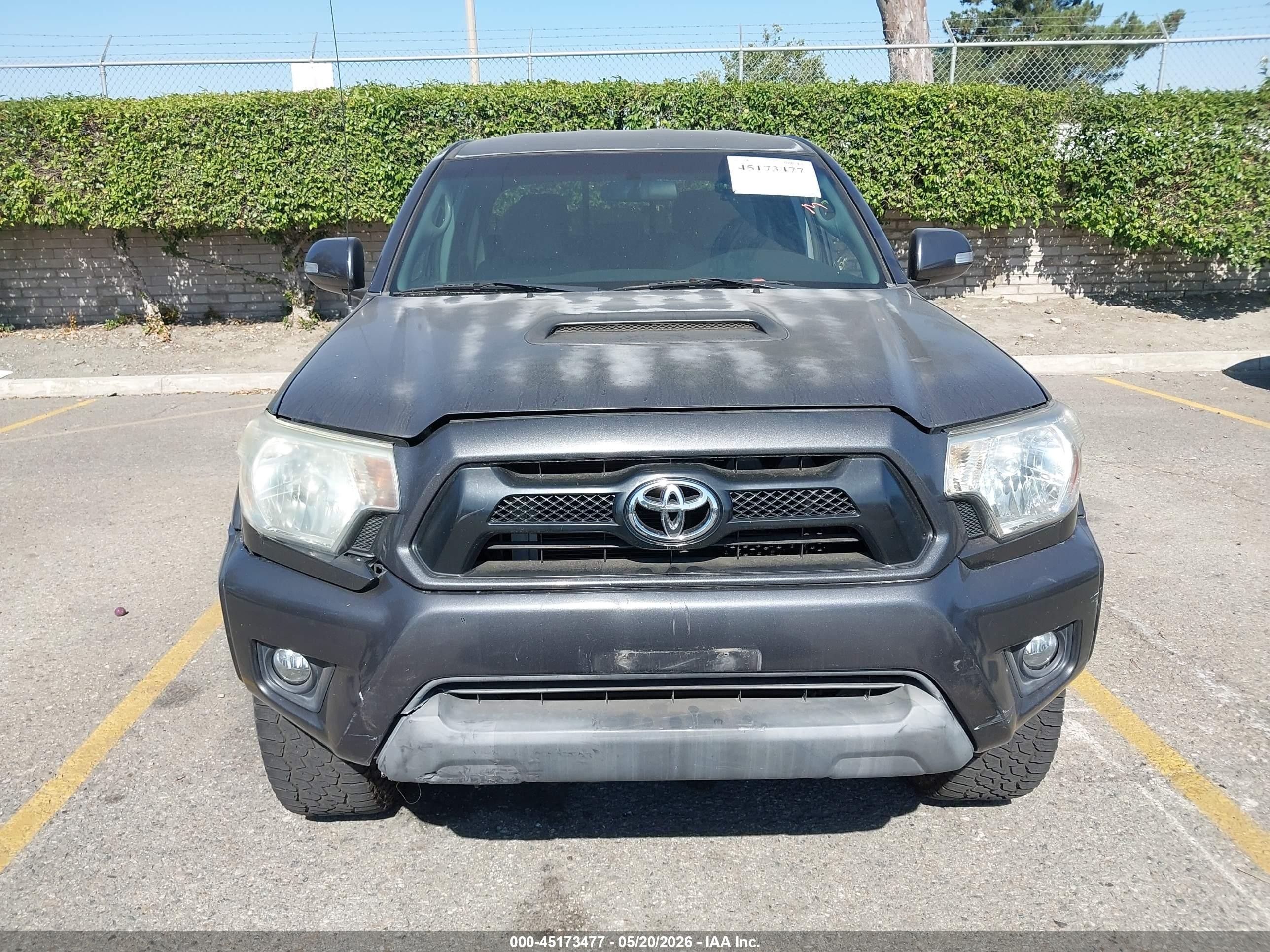 2015 Toyota Tacoma Prerunner V6 Gray vin: 3TMKU4HN8FM046623