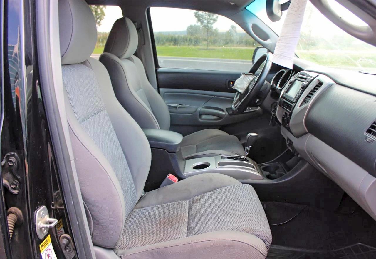 2012 Toyota Tacoma Double Cab Prerunner Long Bed Black vin: 3TMKU4HN9CM033715