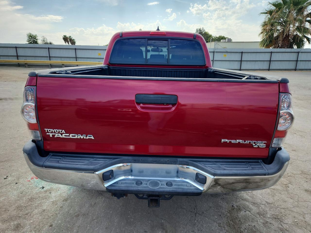 2013 Toyota Tacoma Double Cab Prerunner Long Bed Red vin: 3TMKU4HNXDM037175