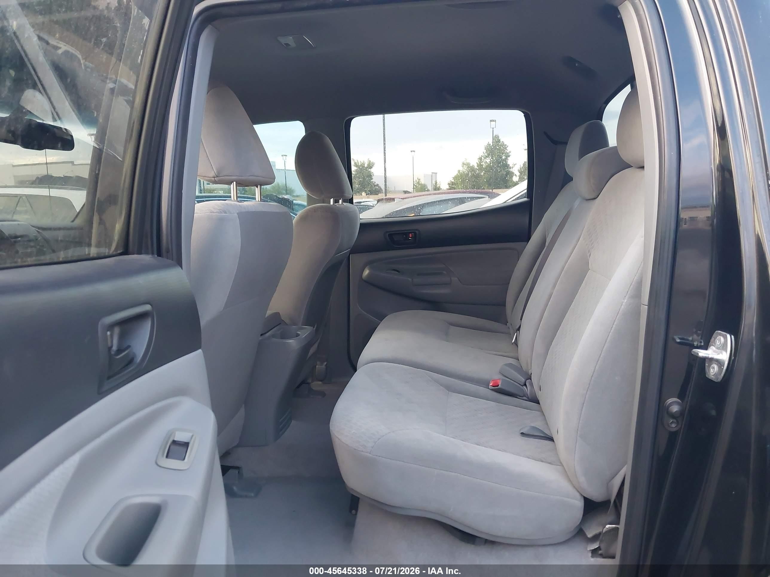 2009 Toyota Tacoma Prerunner V6 Black vin: 3TMKU72N09M021391