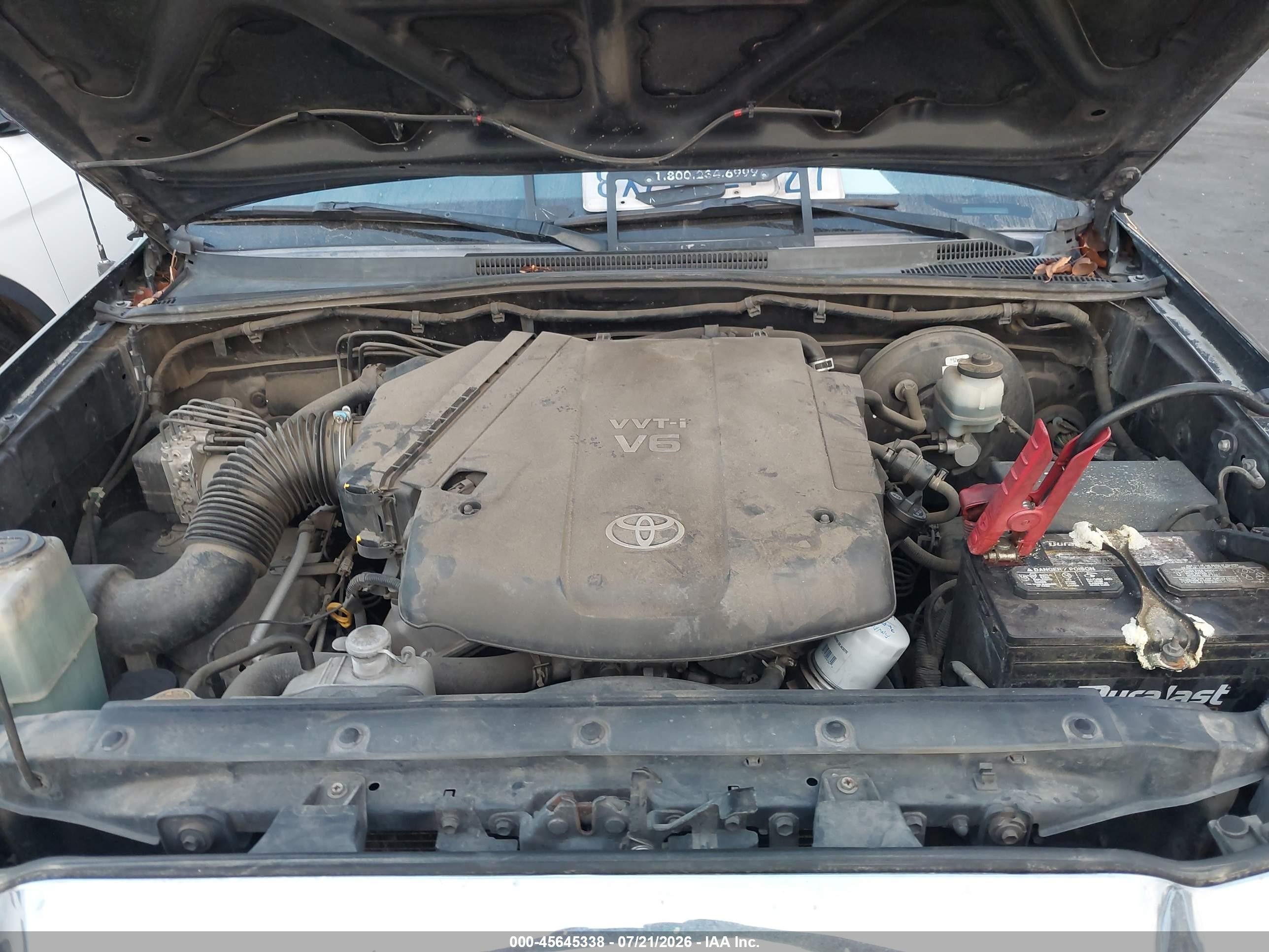 2009 Toyota Tacoma Prerunner V6 Black vin: 3TMKU72N09M021391