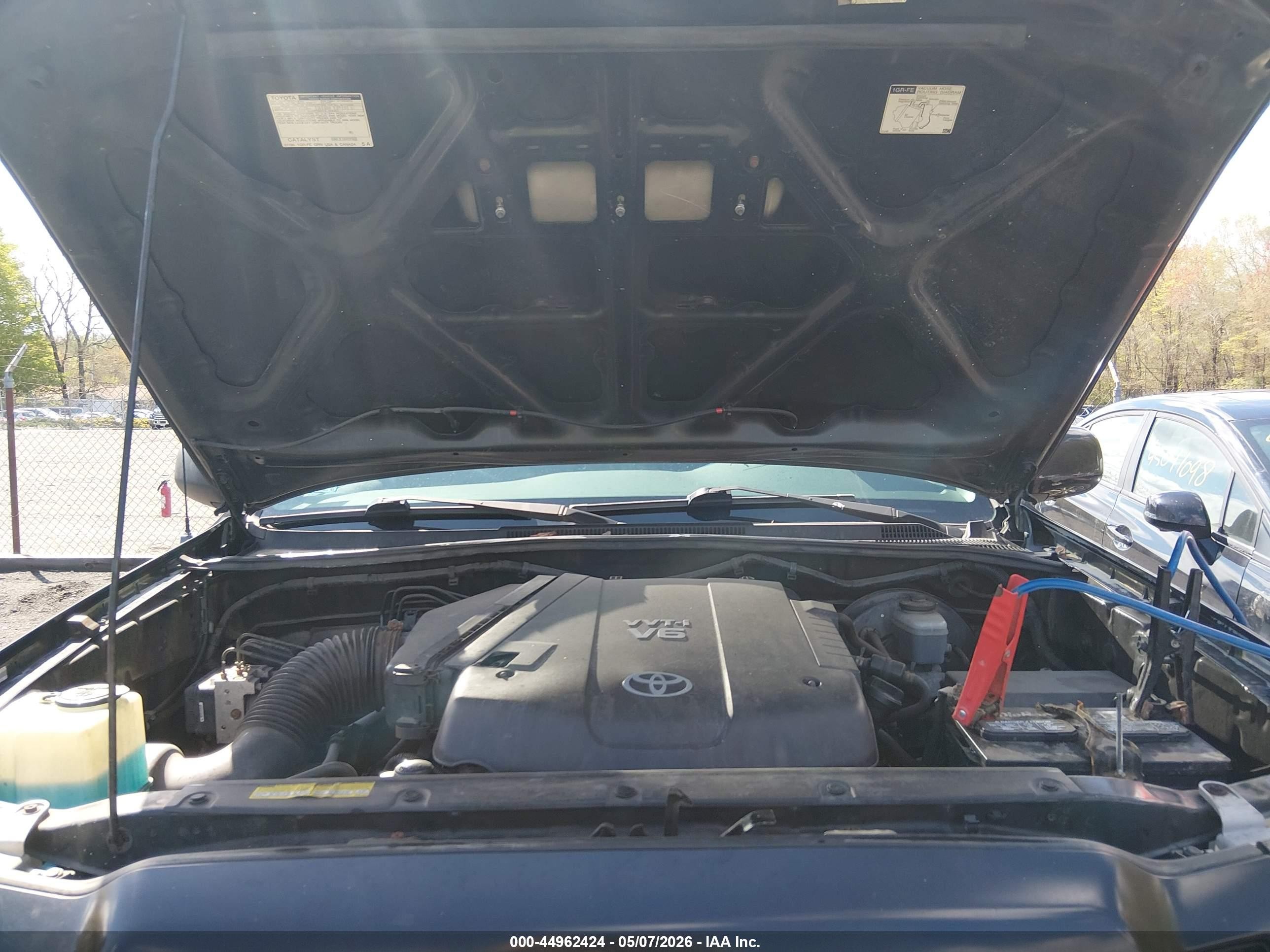 2006 Toyota Tacoma Prerunner V6 Черный vin: 3TMKU72N16M010055
