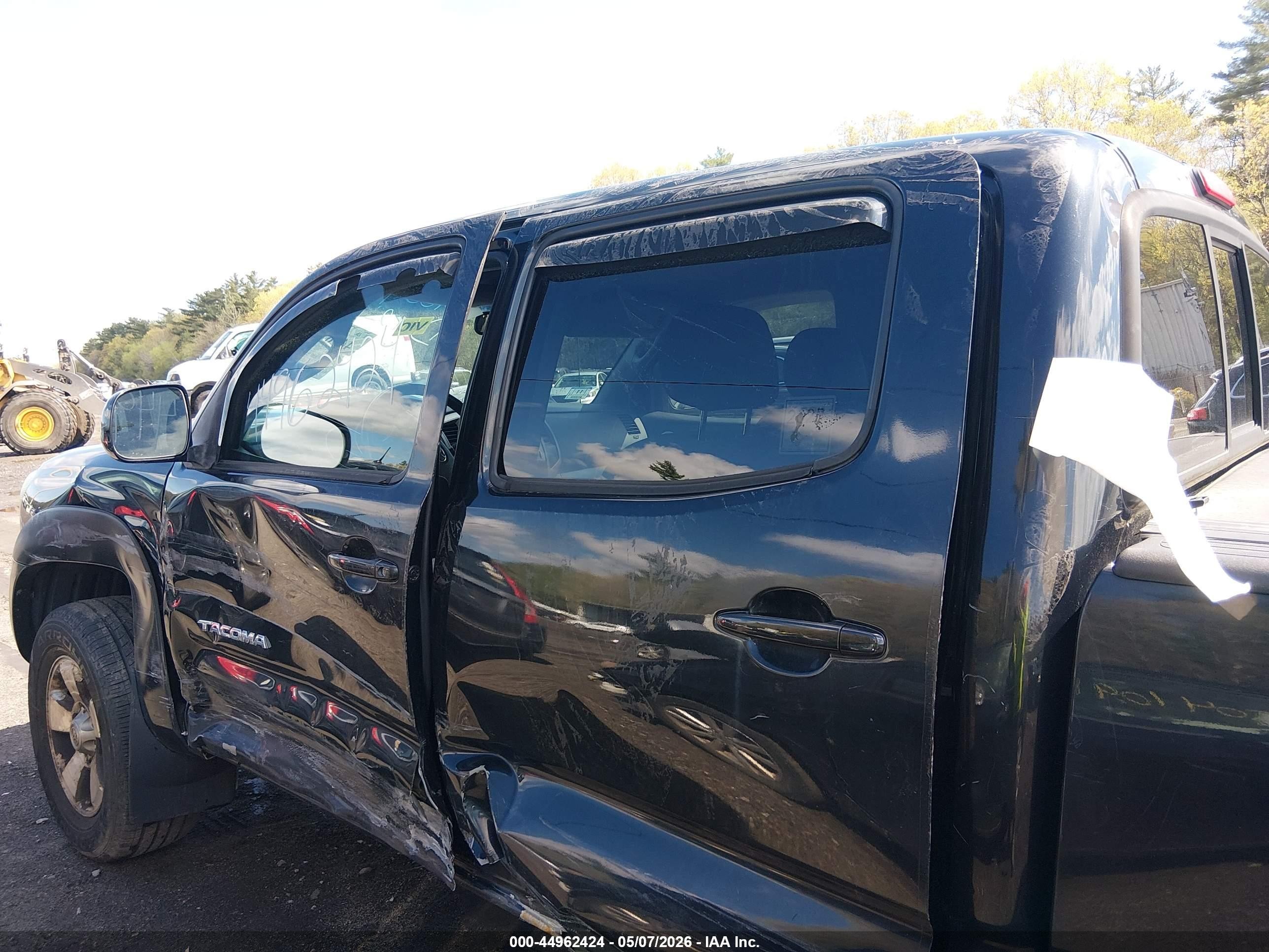 2006 Toyota Tacoma Prerunner V6 Черный vin: 3TMKU72N16M010055