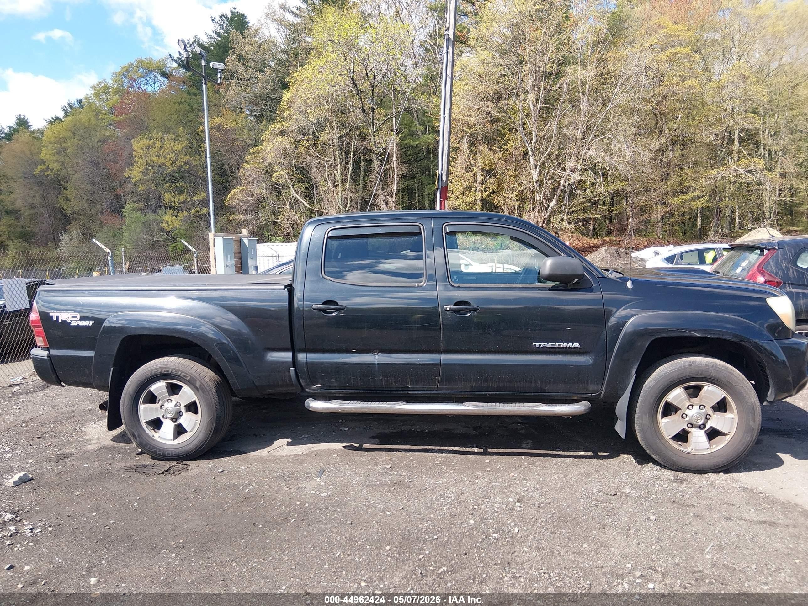 2006 Toyota Tacoma Prerunner V6 Черный vin: 3TMKU72N16M010055