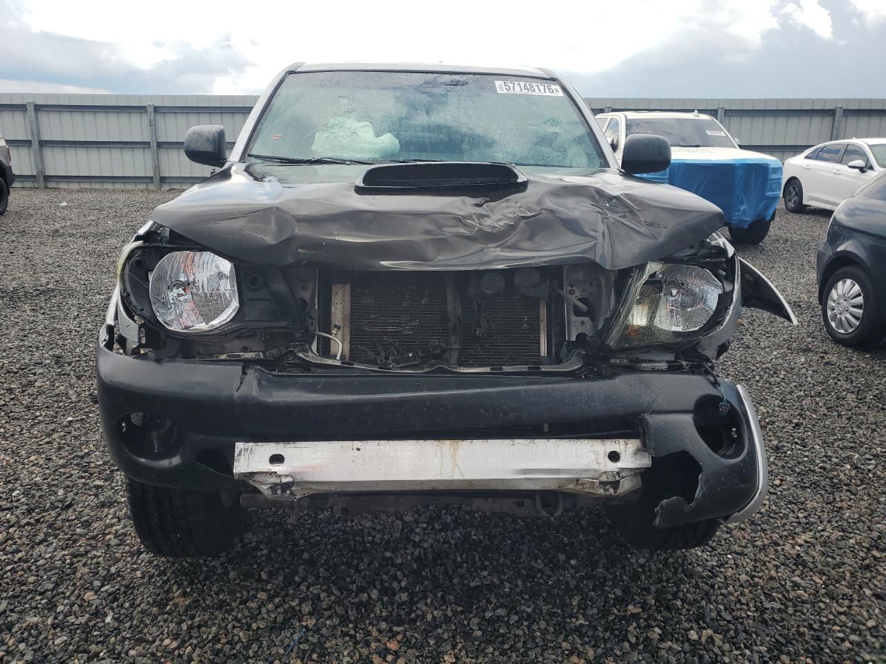 2009 Toyota Tacoma Double Cab Prerunner Long Bed Silver vin: 3TMKU72N19M023232