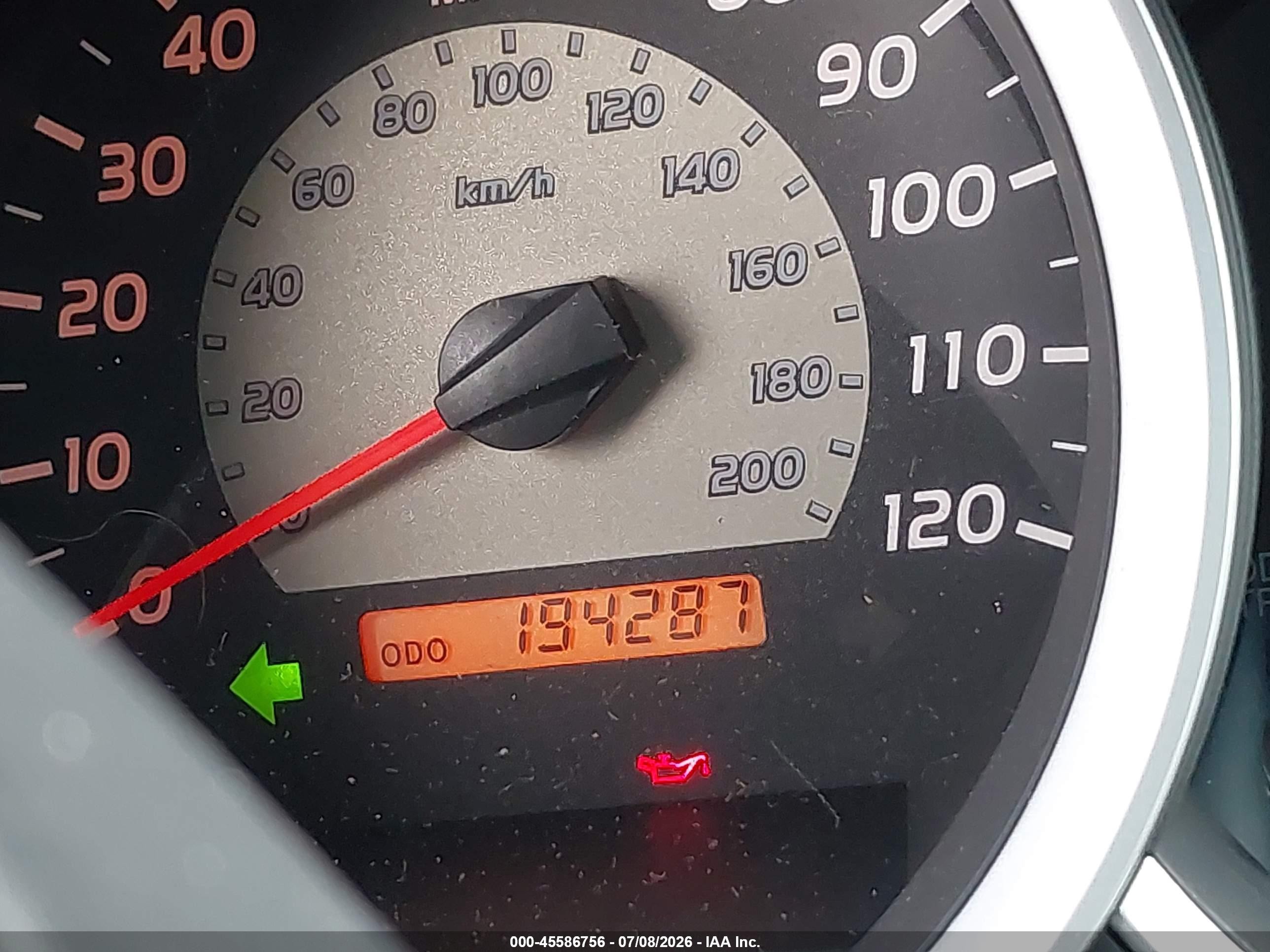 2007 Toyota Tacoma Prerunner V6 Blue vin: 3TMKU72N37M010589