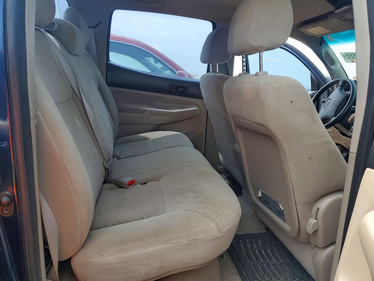 2008 Toyota Tacoma Double Cab Prerunner Long Bed Blue vin: 3TMKU72N48M017925
