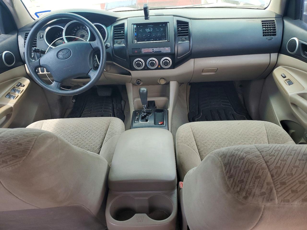 2008 Toyota Tacoma Double Cab Prerunner Long Bed Blue vin: 3TMKU72N48M017925