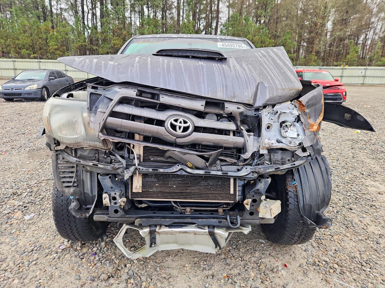 2009 Toyota Tacoma Prerunner V6 Угольный vin: 3TMKU72N49M019935