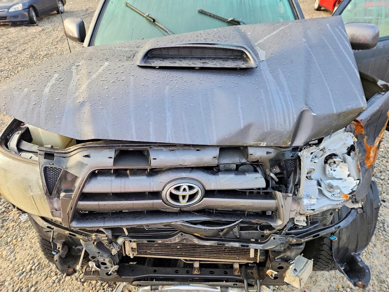 2009 Toyota Tacoma Prerunner V6 Угольный vin: 3TMKU72N49M019935