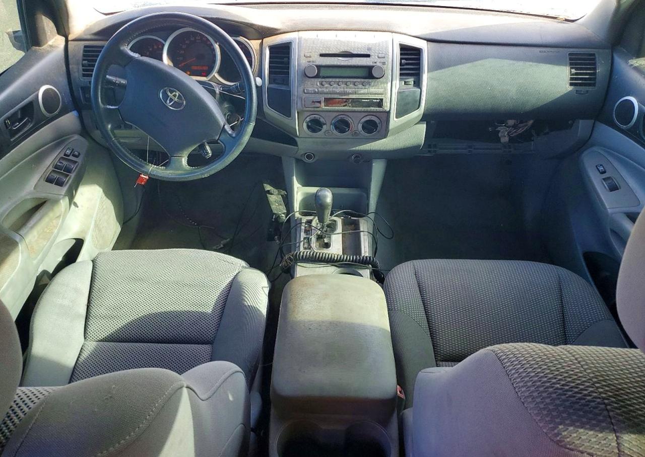 2008 Toyota Tacoma Double Cab Prerunner Long Bed White vin: 3TMKU72N58M013768