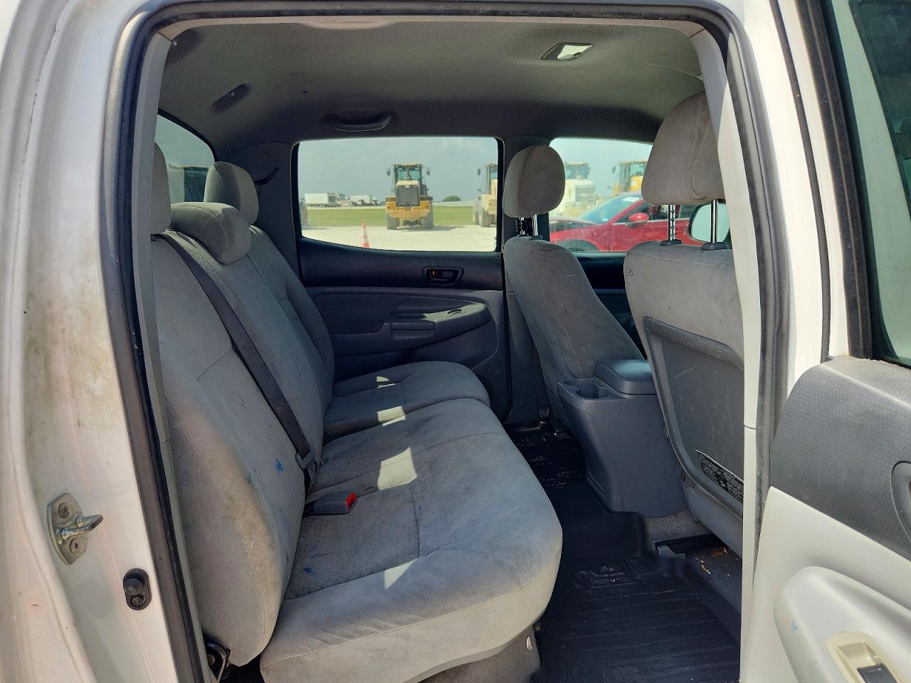 2006 Toyota Tacoma Double Cab Prerunner Long Bed White vin: 3TMKU72N66M005725
