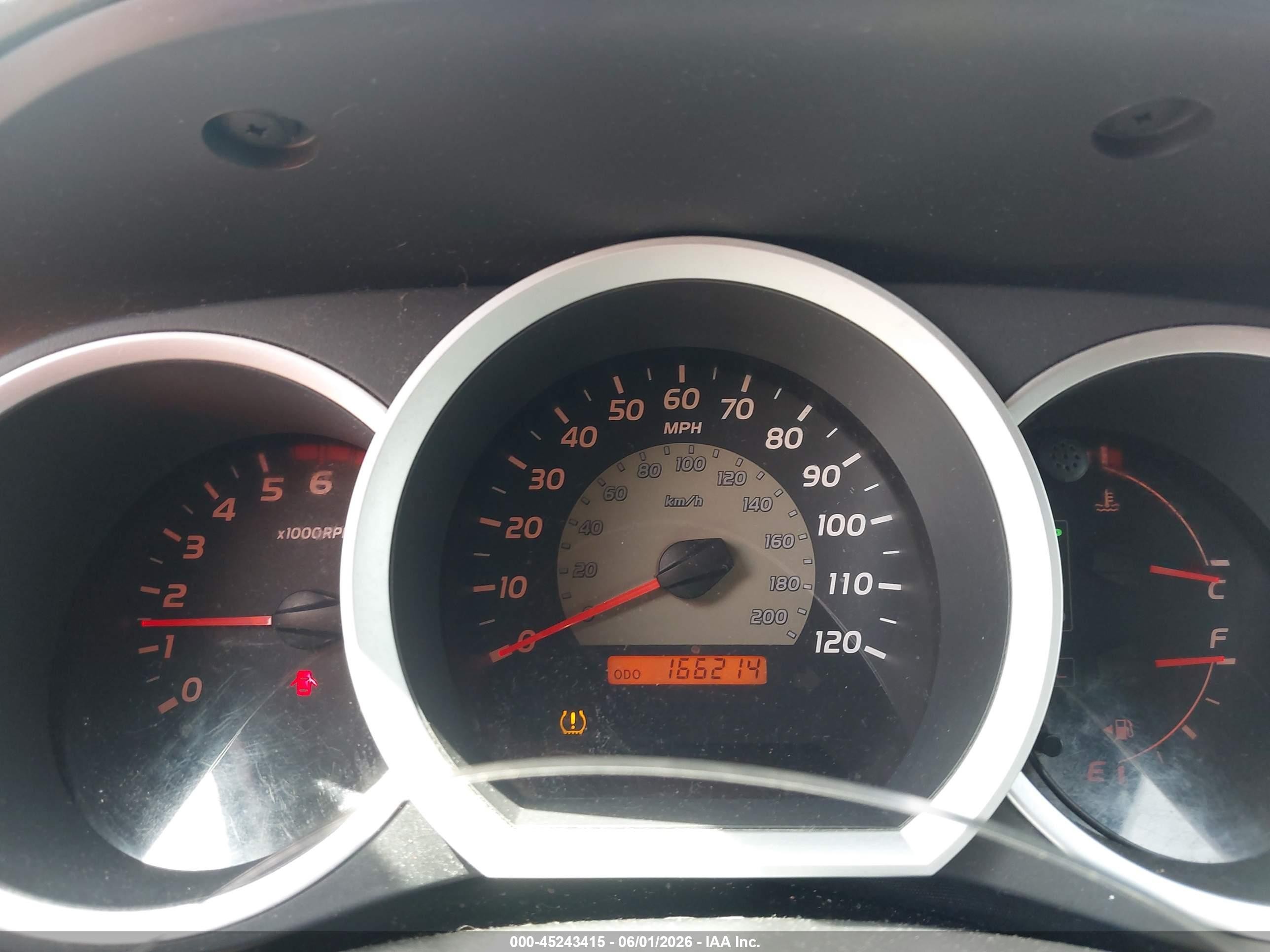 2008 Toyota Tacoma Prerunner V6 Красный vin: 3TMKU72N68M014511