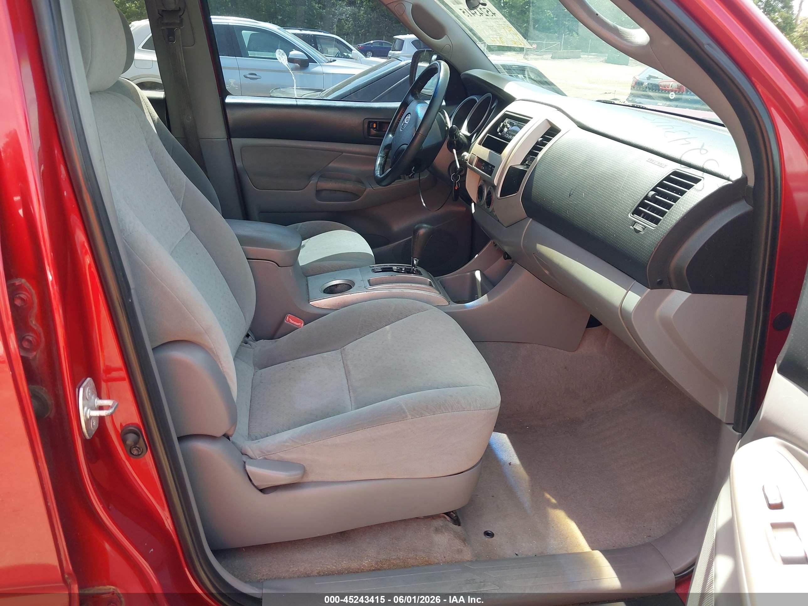2008 Toyota Tacoma Prerunner V6 Красный vin: 3TMKU72N68M014511